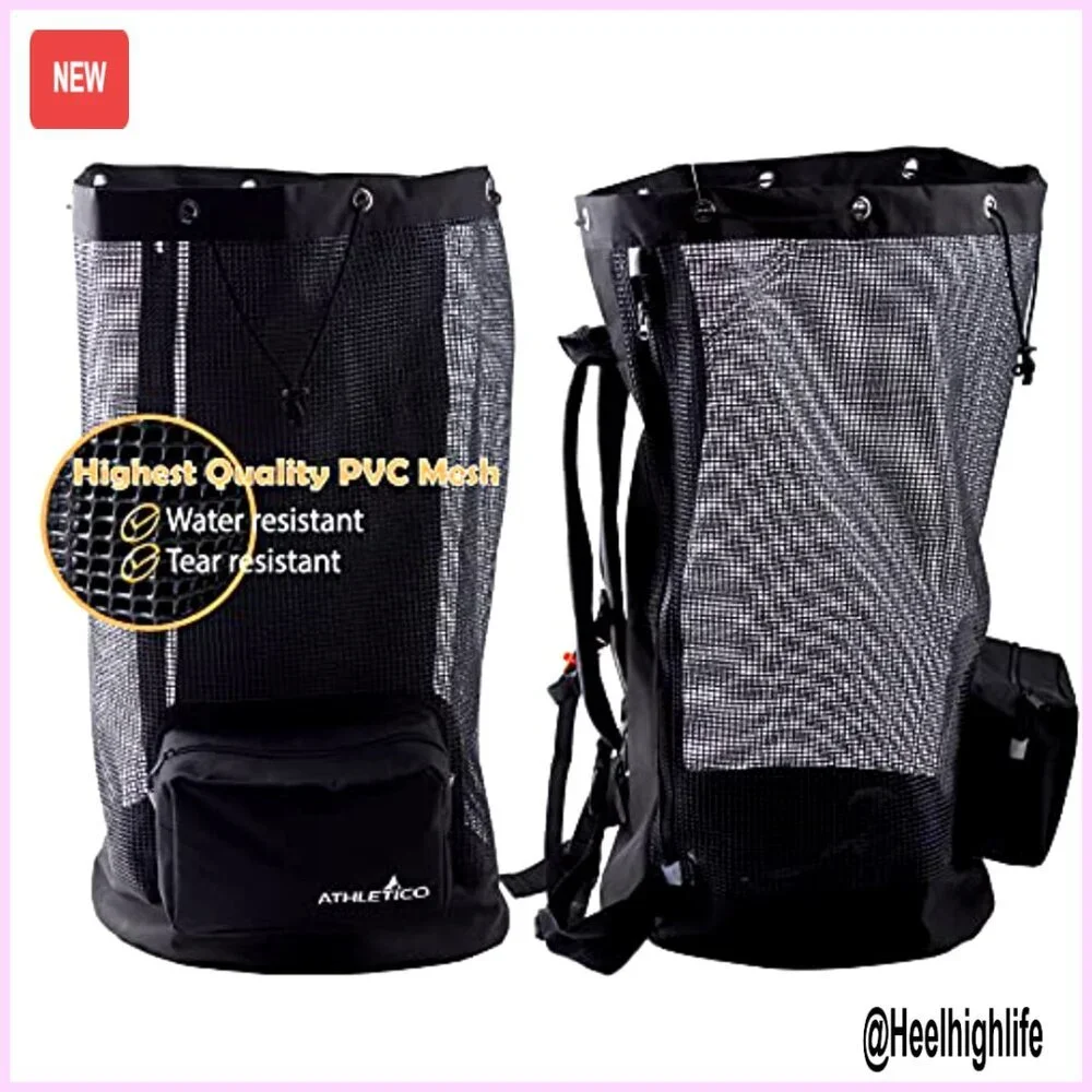 XL Mesh Scuba Diving Backpack Travel Bag for Gear Equipment
